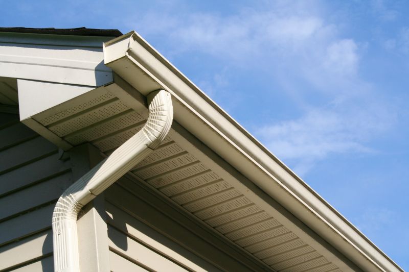 Curved Gutter Installation