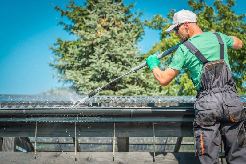 Clean Gutters with Professional Equipment